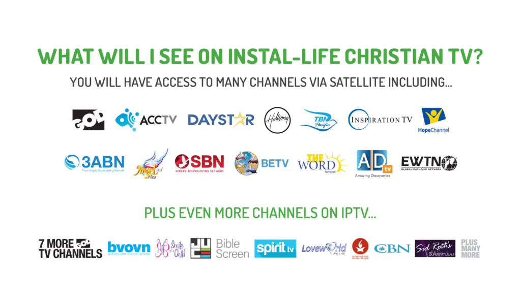 InstalLife HD Christian Satellite TV What’s Christian TV?